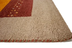 Multicolored Tribal 6X8 Indo-Gabbeh Oriental Rug