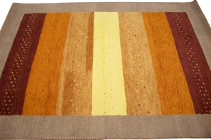 Multicolored Tribal 6X8 Indo-Gabbeh Oriental Rug