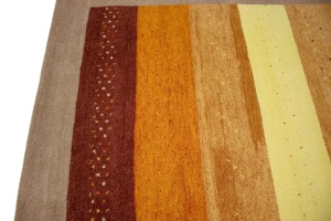 Multicolored Tribal 6X8 Indo-Gabbeh Oriental Rug