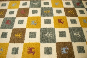Multicolored Tribal 2X4 Indo-Gabbeh Oriental Rug