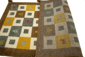 Multicolored Tribal 2X4 Indo-Gabbeh Oriental Rug