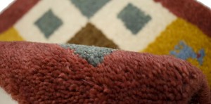 Multicolored Tribal Modern 1'5X1'5 Indo-Gabbeh Oriental Square Rug