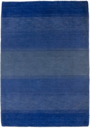 Blue Stripes Tribal 4X6 Gabbeh Persian Rug