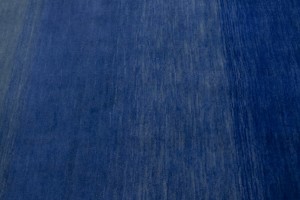 Blue Stripes Tribal 4X6 Gabbeh Persian Rug