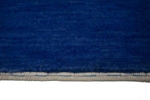 Blue Stripes Tribal 4X6 Gabbeh Persian Rug