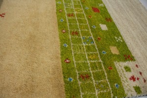 Multicolored Tribal 5X8 Indo-Gabbeh Oriental Rug