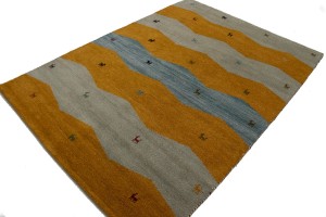 Multicolored Tribal 6X8 Indo-Gabbeh Oriental Rug