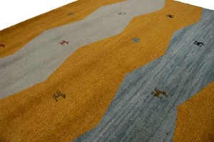 Multicolored Tribal 6X8 Indo-Gabbeh Oriental Rug