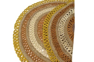 Reversible Braided Style 5'6X5'6 Jute Modern Round Rug