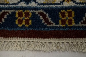 Wine Red Geometric 5X8 Kazak Oriental Rug