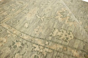 Taupe Floral Transitional 5X8 Oriental Rug