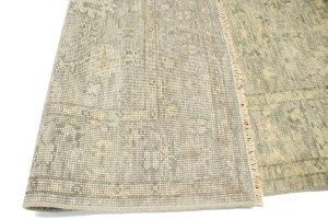 Taupe Floral Transitional 5X8 Oriental Rug