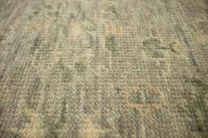 Taupe Floral Transitional 5X8 Oriental Rug