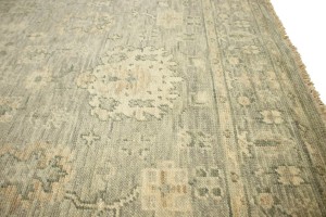 Taupe Floral Transitional 5X8 Oriental Rug