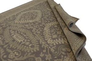 Warm Stone Floral 9X13 Transitional Oriental Rug