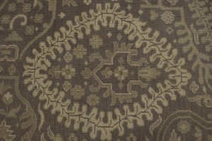 Warm Stone Floral 9X13 Transitional Oriental Rug