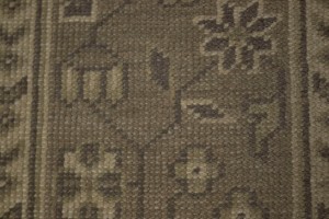Warm Stone Floral 9X13 Transitional Oriental Rug