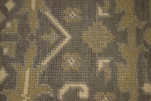 Brown Floral 5'6X8'9 Transitional Oriental Rug