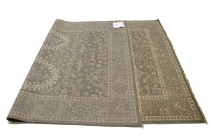 Brown Floral 5'6X8'9 Transitional Oriental Rug