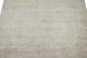 Beige Floral Transitional 6X8 Oriental Rug