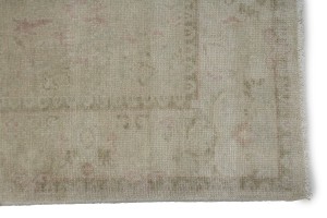 Beige Floral Transitional 6X8 Oriental Rug