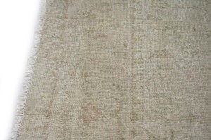 Beige Floral Transitional 6X8 Oriental Rug