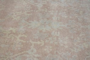 Peach Floral Transitional 6X8 Oriental Rug