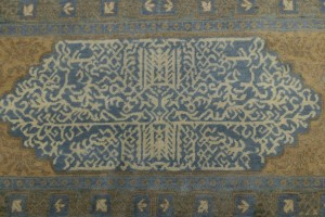 Tan Geometric 10X15 Modern Oriental Rug
