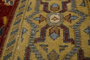 Dark Red Floral 6X9'5 Chobi Oriental Rug