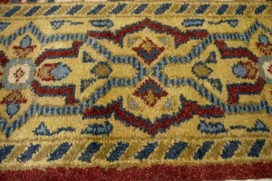 Dark Red Floral 6X9'5 Chobi Oriental Rug