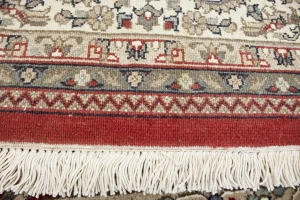 Red Floral Classic 6'5X9'9 Indo-Kashan Oriental Rug