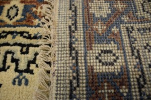 Cream Geometric 3X5 Viss Oriental Rug