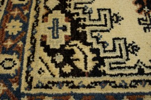 Cream Geometric 3X5 Viss Oriental Rug