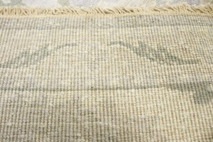 Brownish Grey Floral Peshawar 9X12 Oriental Rug