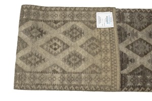 Multicolored Modern 3X10 Indo-Gabbeh Oriental Runner Rug