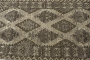 Multicolored Modern 3X10 Indo-Gabbeh Oriental Runner Rug