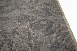 Brownish Gray Transitional 8X10 Modern Oriental Rug