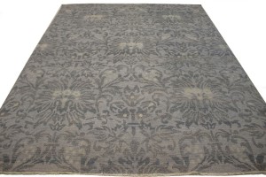 Brownish Gray Transitional 8X10 Modern Oriental Rug