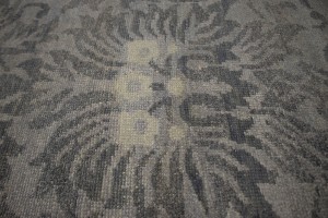 Brownish Gray Transitional 8X10 Modern Oriental Rug