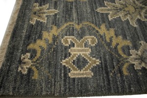 Dark Gray Transitional 8X10 Modern Oriental Rug