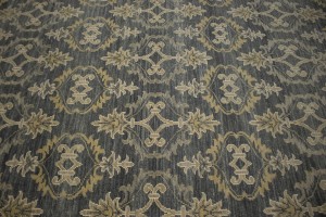 Dark Gray Transitional 8X10 Modern Oriental Rug