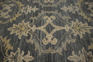 Dark Gray Transitional 8X10 Modern Oriental Rug