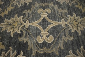 Dark Gray Transitional 8X10 Modern Oriental Rug