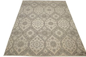 Floral Transitional 8X10 Modern Oriental Rug