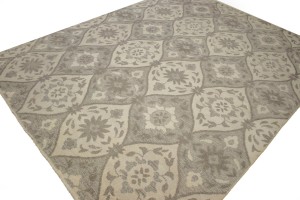 Floral Transitional 8X10 Modern Oriental Rug