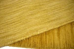 Solid Gold 5X8 Oriental Modern Rug
