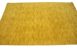 Solid Gold 5X8 Oriental Modern Rug