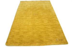 Solid Gold 5X8 Oriental Modern Rug