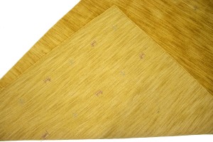 Solid Gold 5X8 Oriental Modern Rug