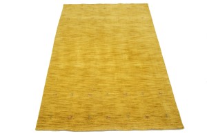 Solid Gold 5X8 Oriental Modern Rug